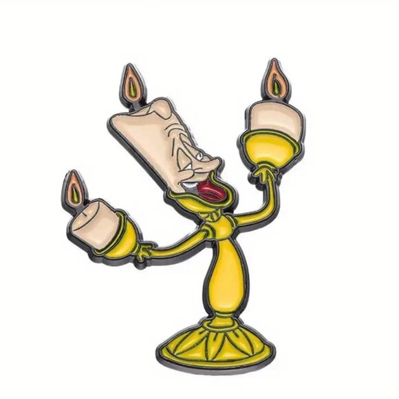 Beauty and the Beast Lumiere Pin - Picture 3 of 3
